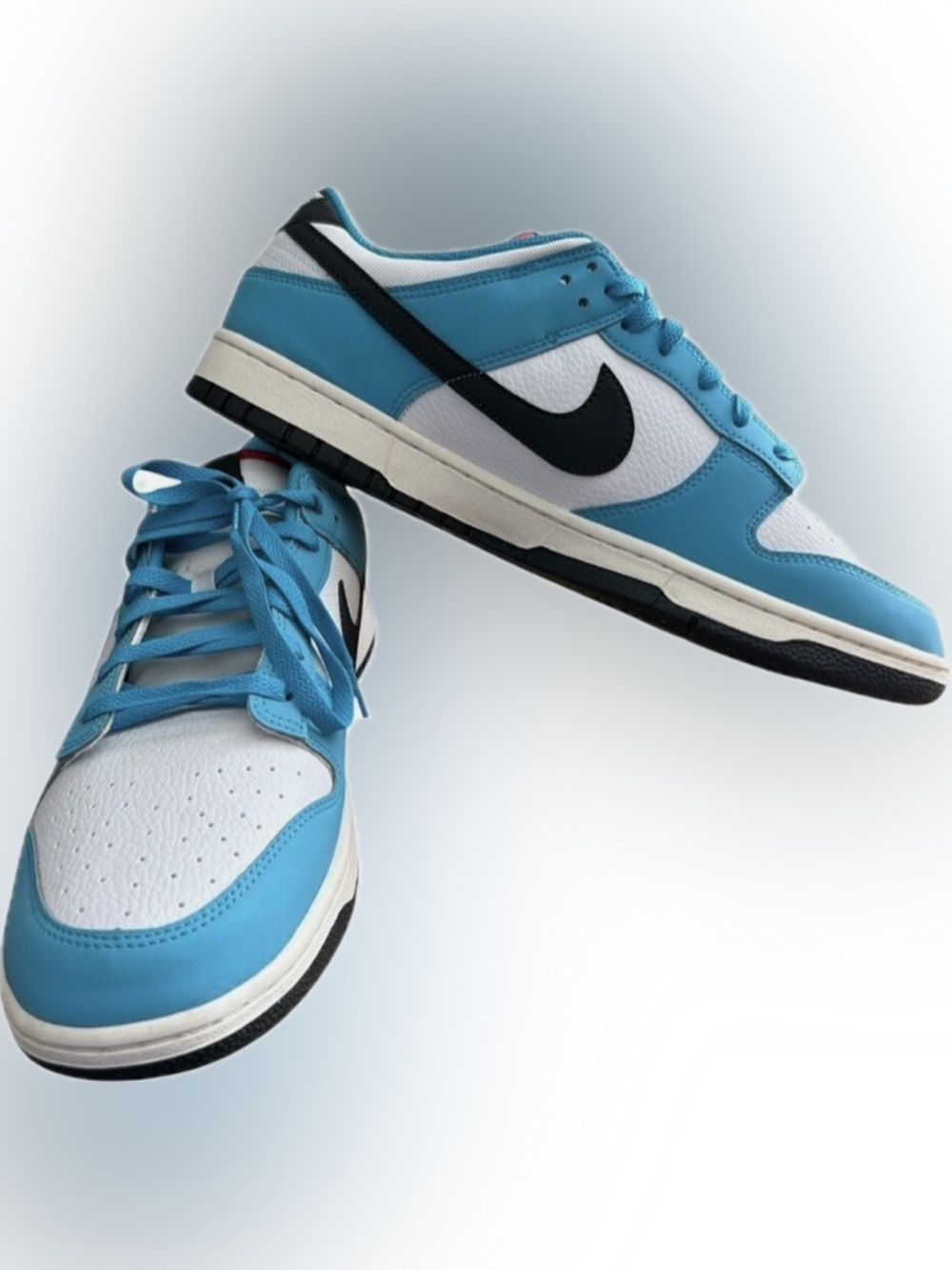 Nike Dunk Low N7 Light Photo Blue White Black HJ9076-400 Mens Size 14 - Picture 3 of 6